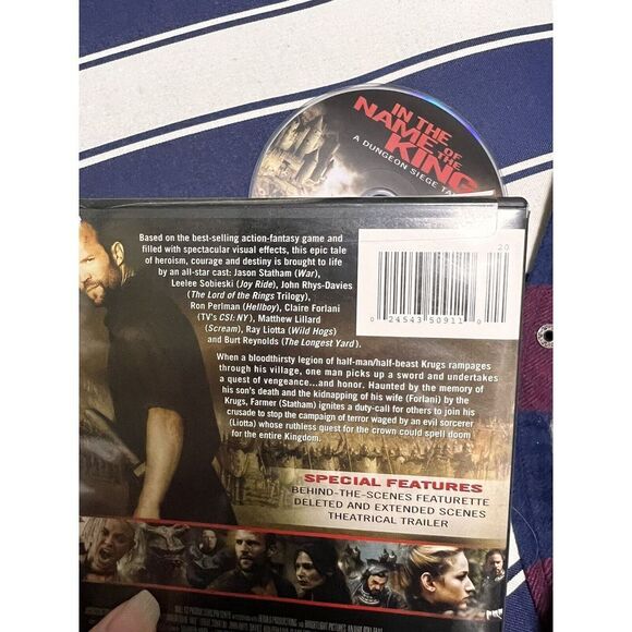 In the Name of the King A Dungeon Siege Tale Jason Statham Adventure BOB-A‎ - Picture 5 of 6